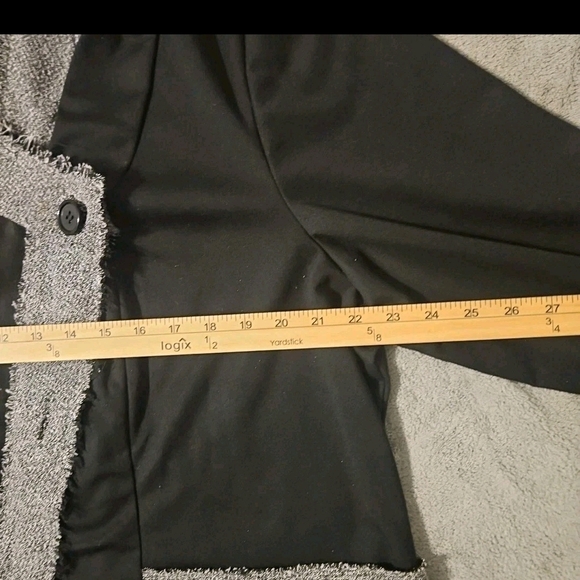 Monroe Tweed Blazer Women 2XL Office Church Party Y2k Cottage Boho Barbie - Picture 9 of 11